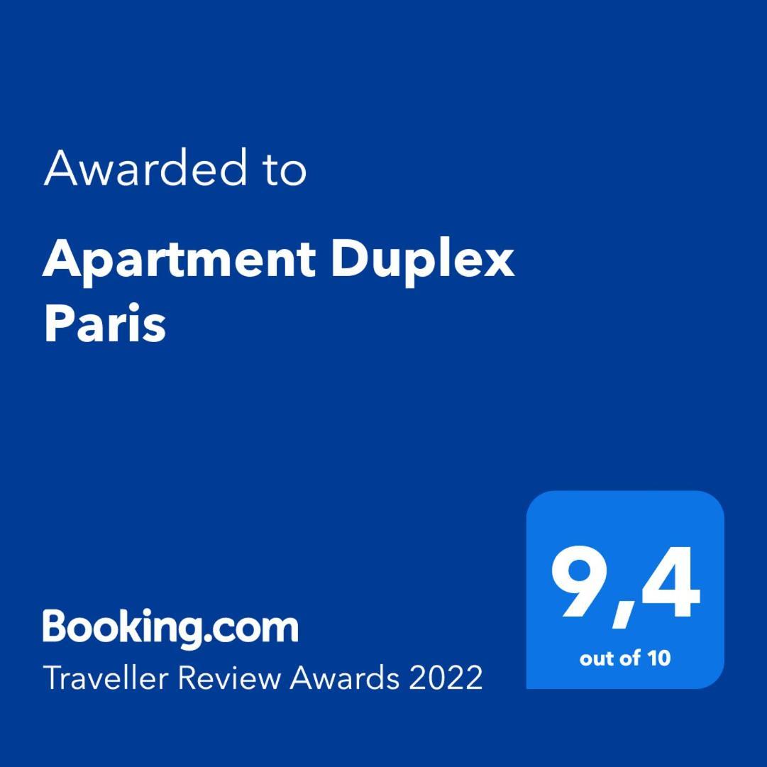 Apartment Duplex Paris Bagian luar foto
